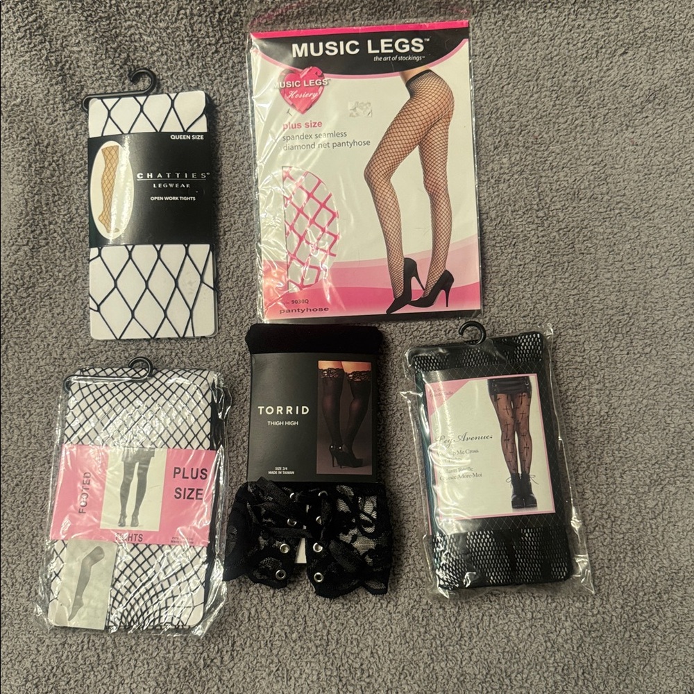 Assorted Plus size tights